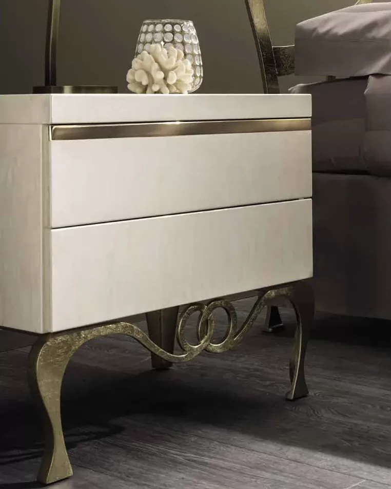 J'Adore Bedside Table, Cantori bedside table made in Italy