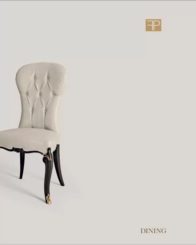 Opera Upholstered Chair by Francesco Pasi, chair for the dining room