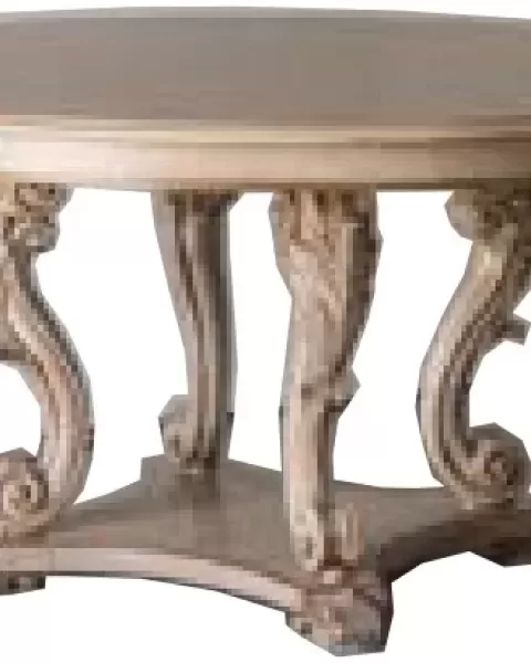 Gran Guardia Round Table with Carved Legs by Francesco Pasi, centre of a luxury dining set