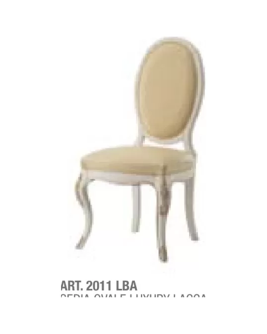 Gran Guardia Oval Dining Chair, Italian furniture