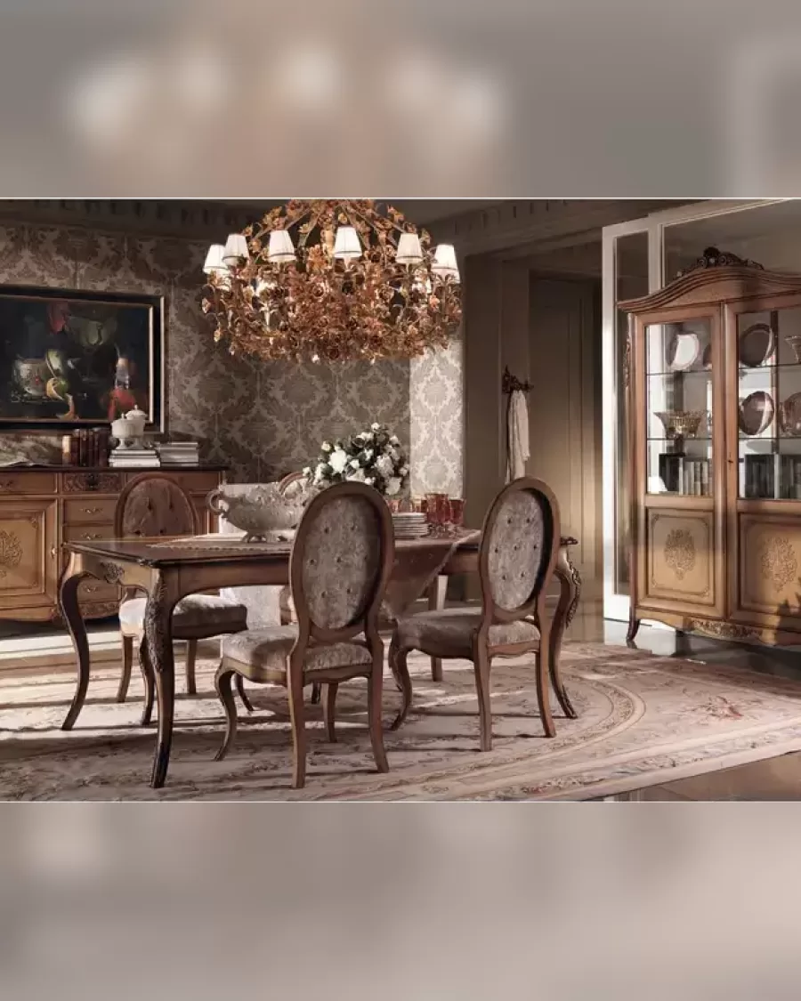 Gran Guardia Dining Table 2005 by Francesco Pasi, classic dining table for a formal dining room