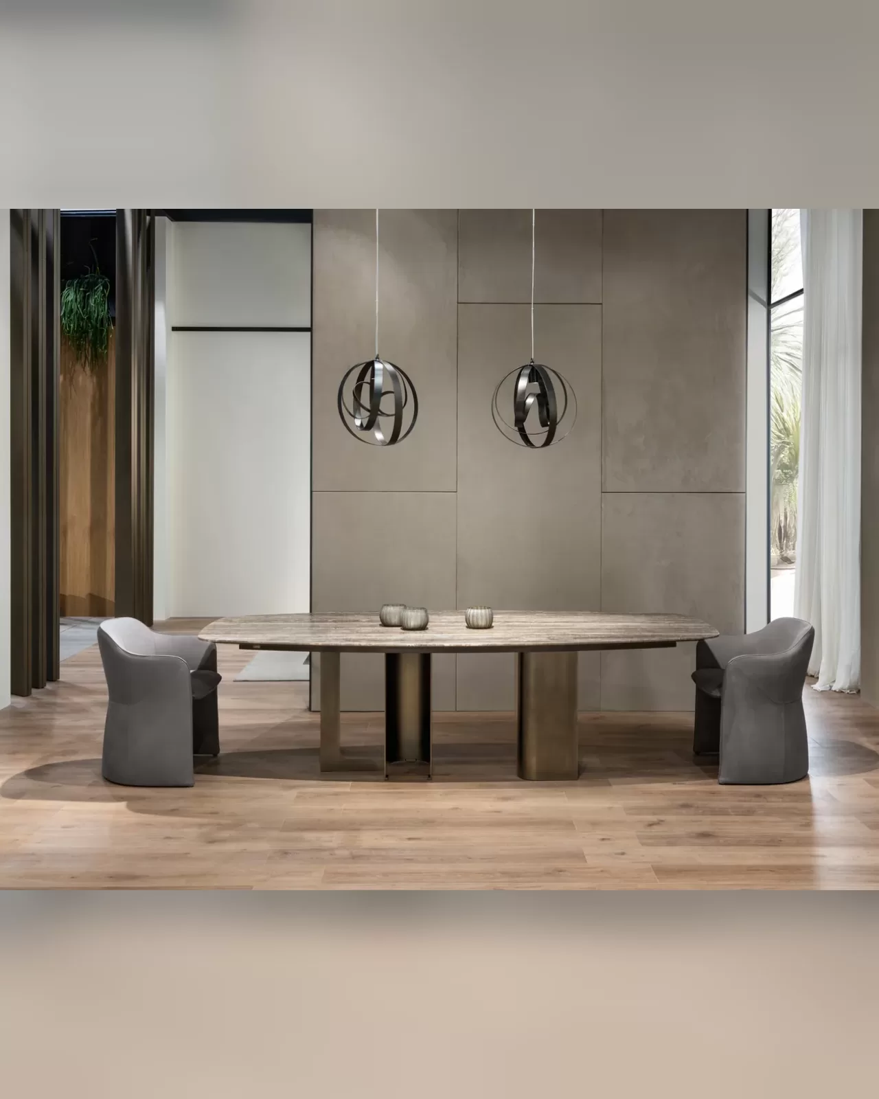 Mirage 2 Dining Table by Cantori, piece of a contemporary dining room