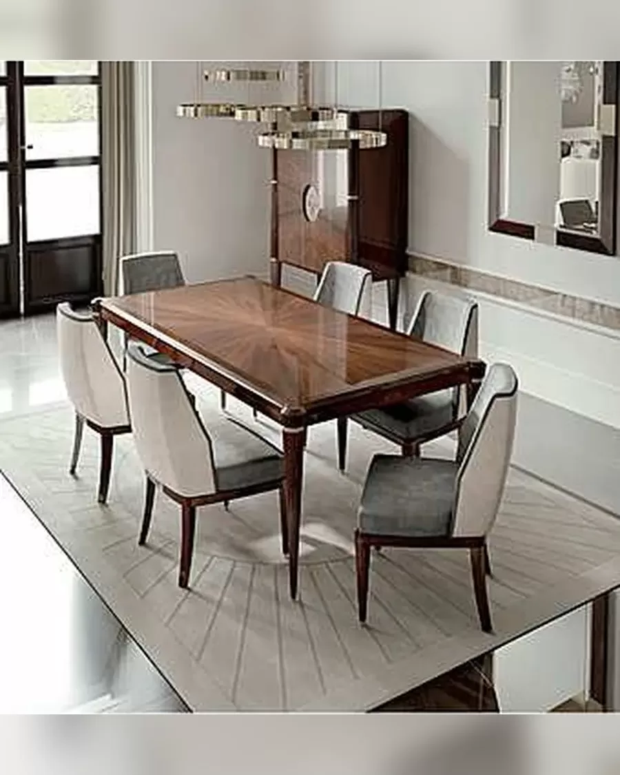 Ellipse Round Dining Table by Francesco Pasi, Italian dining room furniture