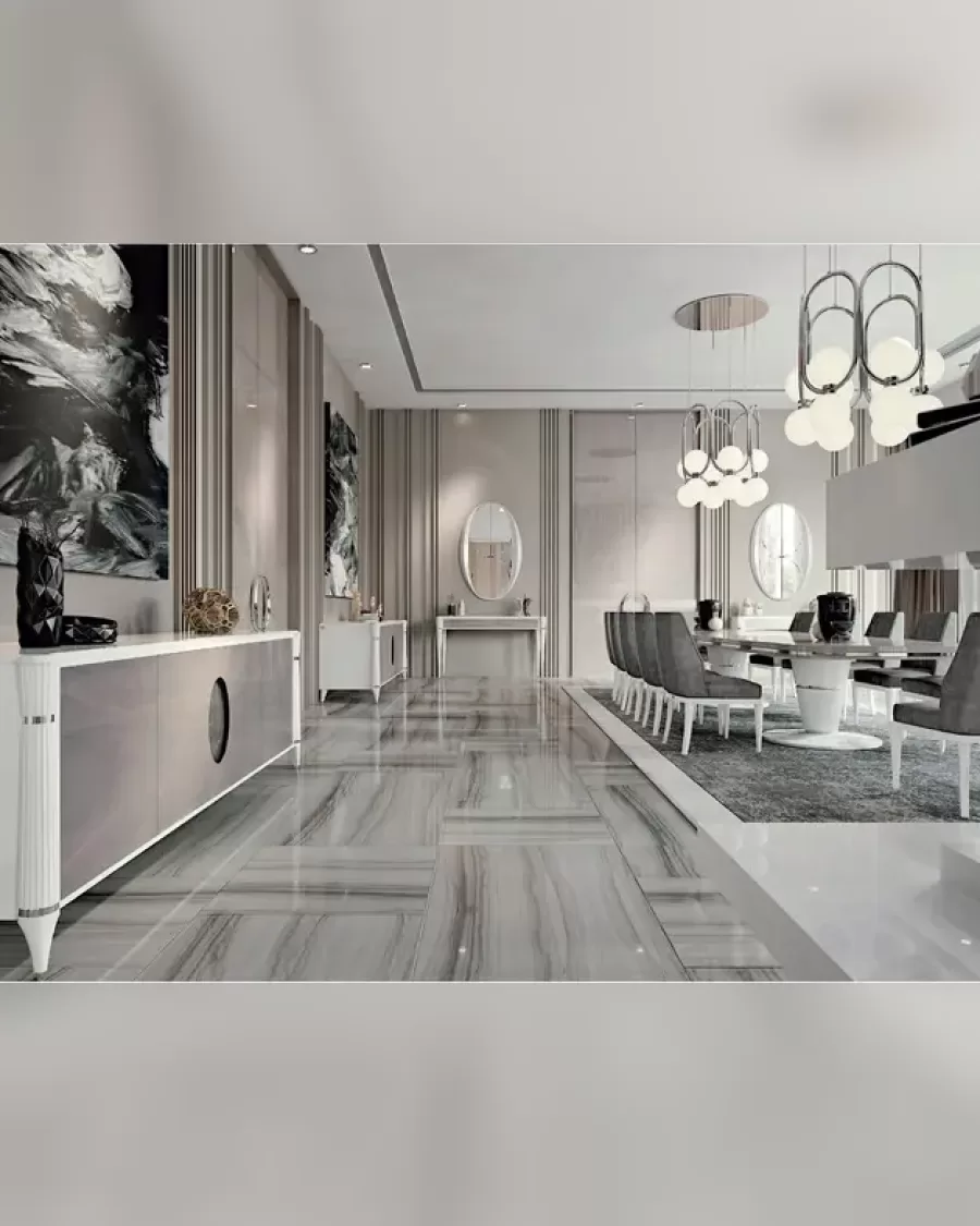 Ellipse Sideboard with Marble Oval by Francesco Pasi, modern Italian furniture made to order in Italy