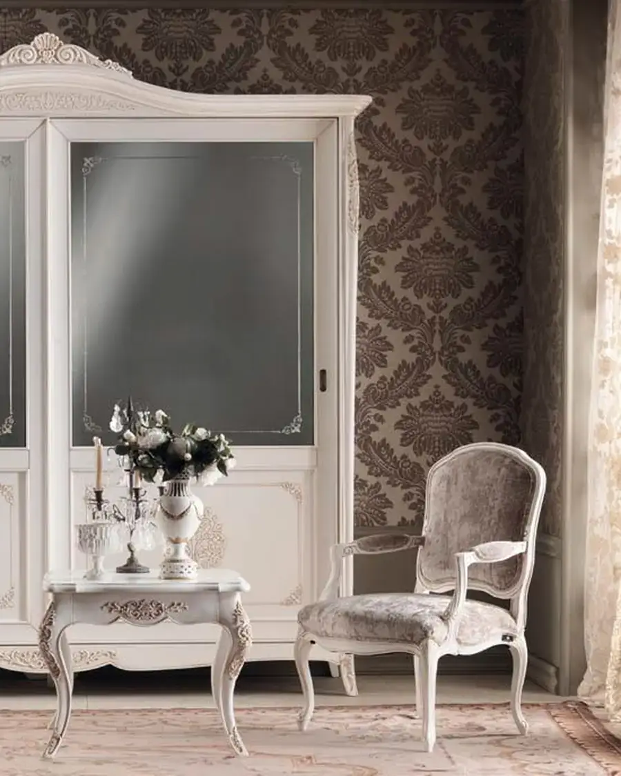 Gran Guardia Wardrobe 2066, wardrobe in the finish of luxury bedside tables