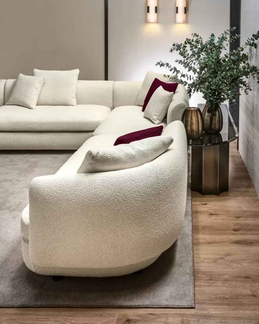 Gabrielle Modular Sofa by Cantori, contemporary sofa, made to order in Italy