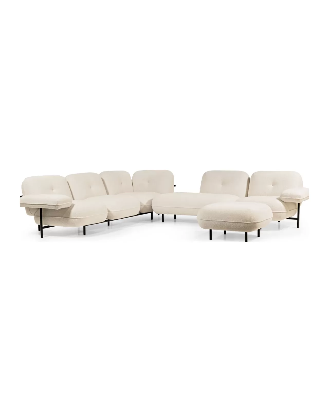 Cloud Modular Sofa by Cantori, modular sofa specified by module