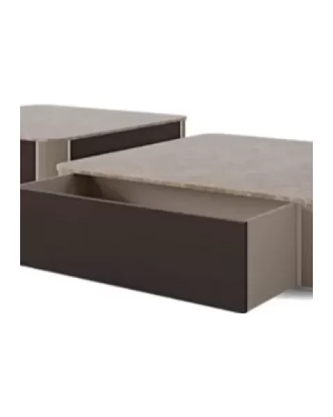 Icon Square Coffee Table by Francesco Pasi, coffee table specified by shape and size