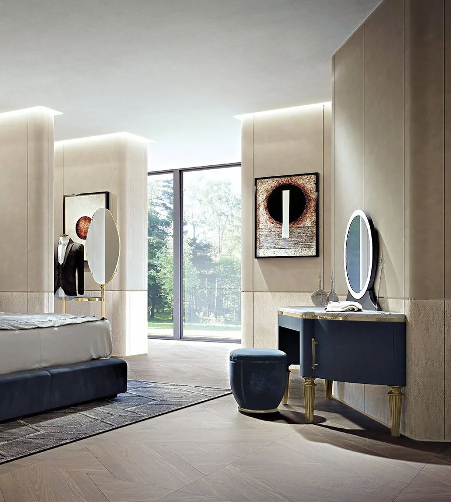 Amy bed by Longhi, high end beds