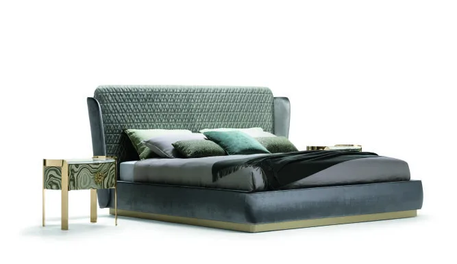 Janet bed by Angelo Cappellini, luxury beds