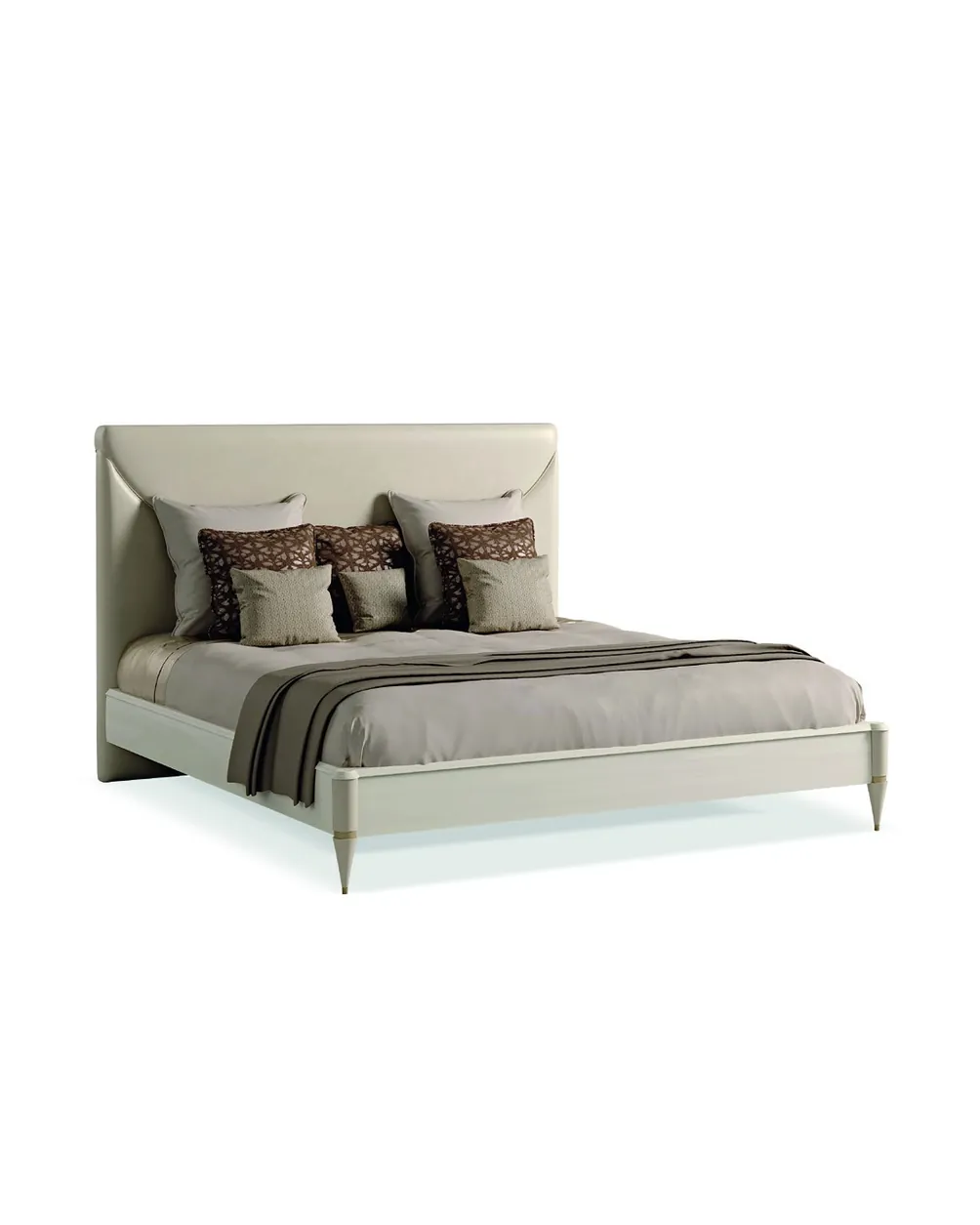 Ellipse Upholstered Bed, image 2 of 3, by Francesco Pasi