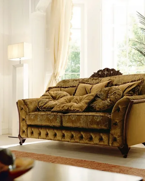 Glass-door vetrine by Avenanti, wooden living room furniture