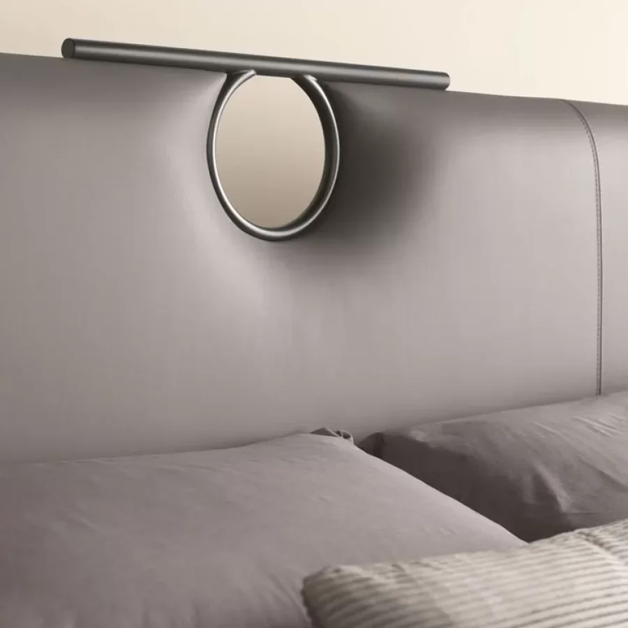 Bay 2 Bed by Cantori, luxury bed, for 160, 180 or 200 x 200 cm mattresses