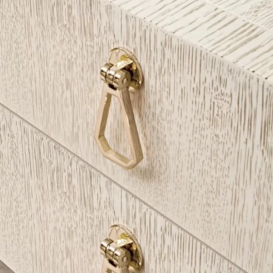 City Bedside Table by Cantori, luxury bedroom furniture