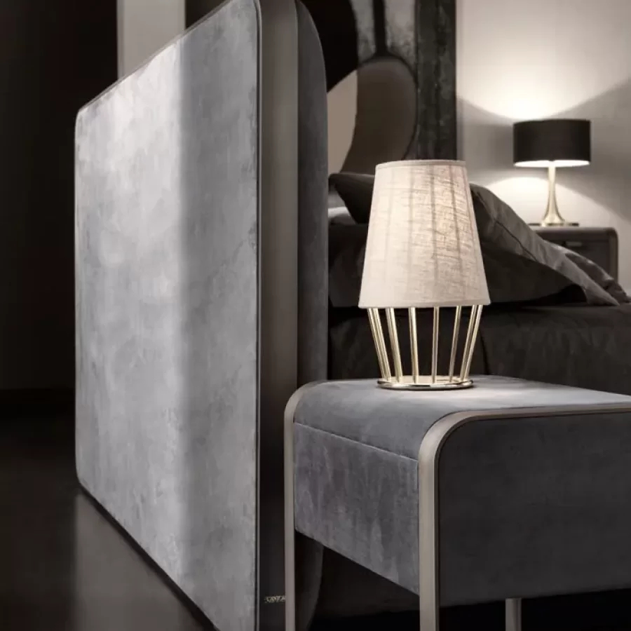 Elvis Bedside Table by Cantori, Italian bedroom furniture