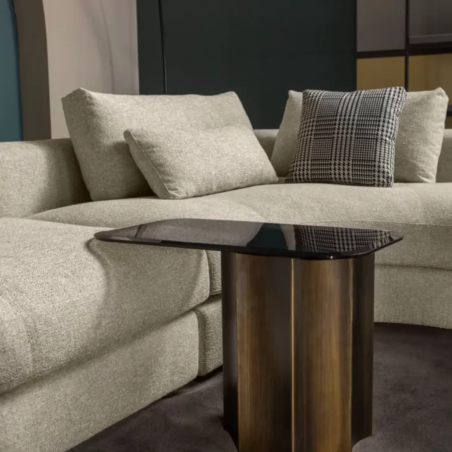Florio High Coffee and Side Table by Cantori, cocktail table, 70 cm wide