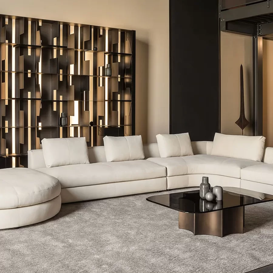 Oasi Modular Sofa by Cantori, living room furniture, 140 to 540 cm wide