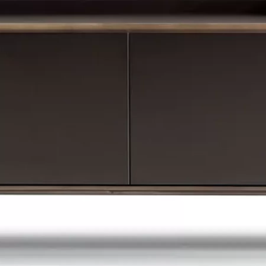 Oasi TV Unit by Cantori, made to order in Italy, living room TV stand, 241 cm wide