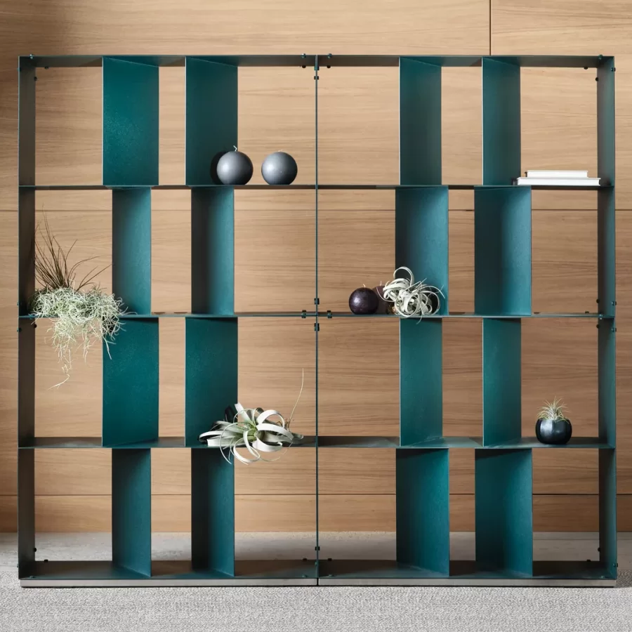 Rocky Modular Bookcase by Cantori, made to order in Italy, bookshelf, 80 cm wide