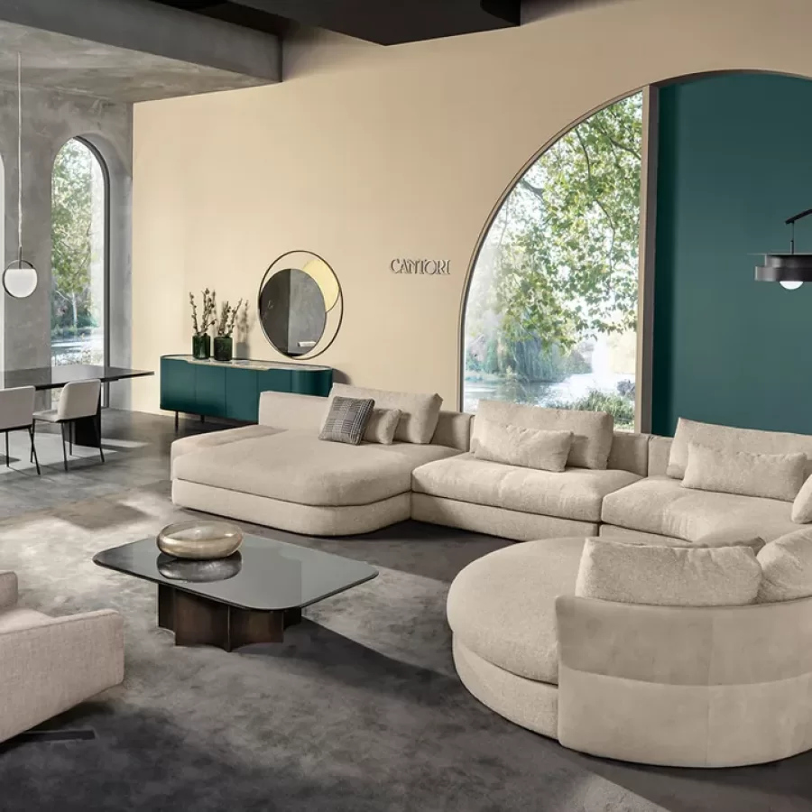Sharon Swivel Armchair by Cantori, luxury armchair, accent armchair, 82 cm wide