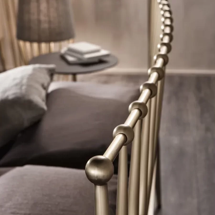 Urbino Bed by Cantori, luxury bed, for 160 or 180 x 200 cm mattresses