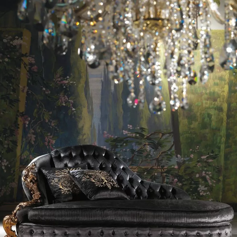 Royal Dormeuse RY176 by Cappelletti, living room furniture set, 226 cm wide