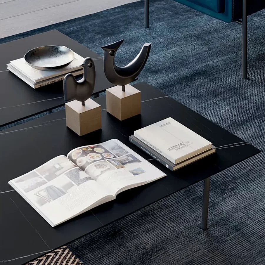 Azimut Coffee Table by Dall'Agnese, Italian coffee table, 120 or 145 cm wide