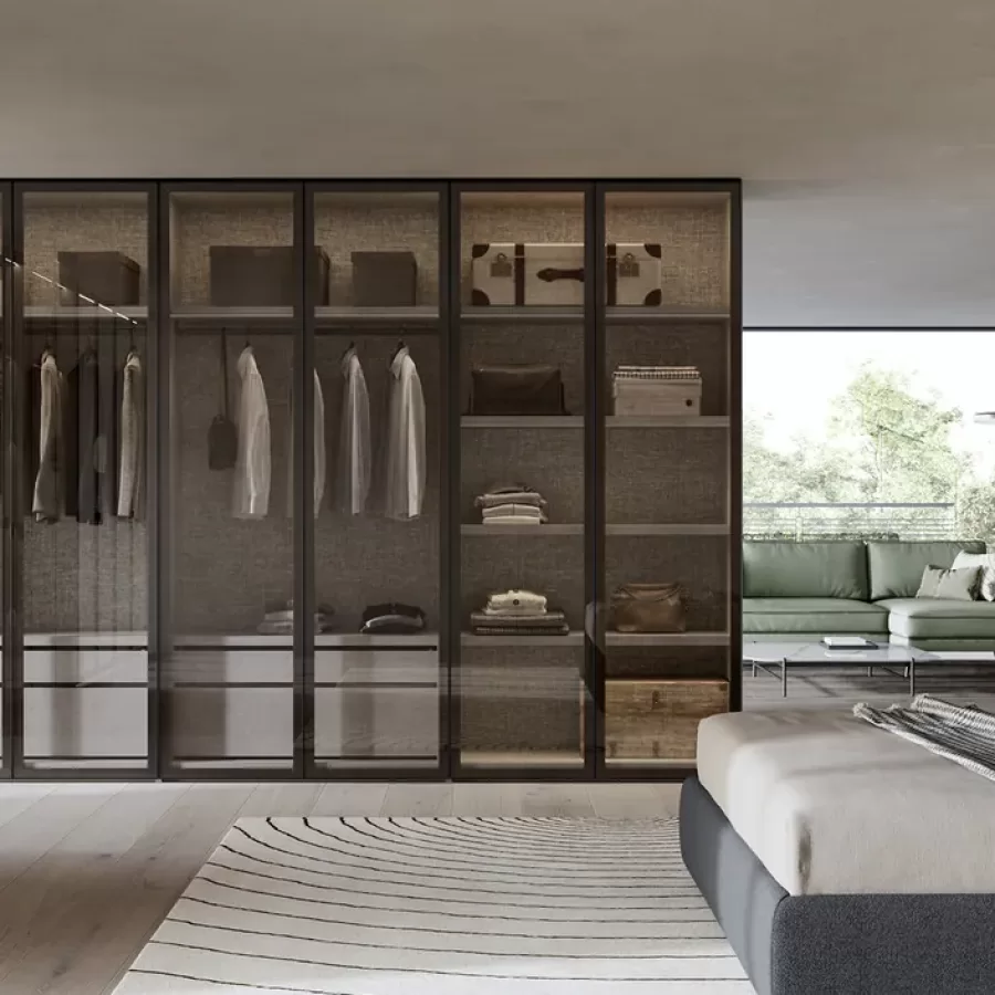 Casio Wardrobe by Dall'Agnese, luxury bedroom furniture