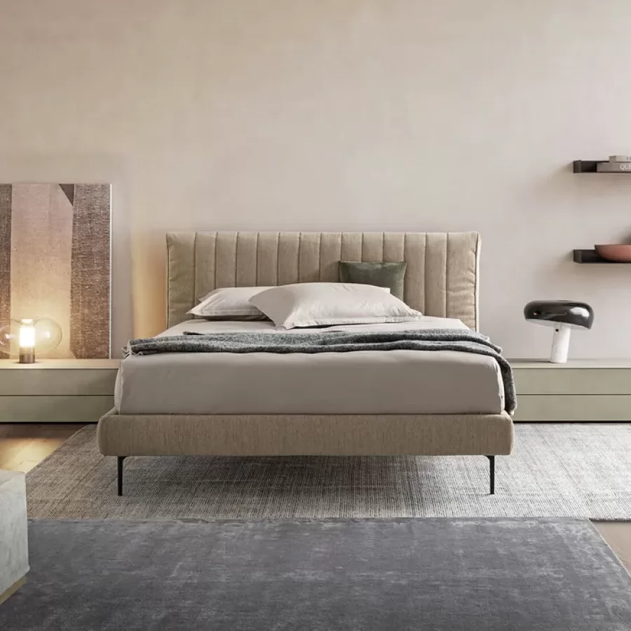 Goose Bed by Dall'Agnese, luxury bed, for 160 or 180 x 200 cm mattresses