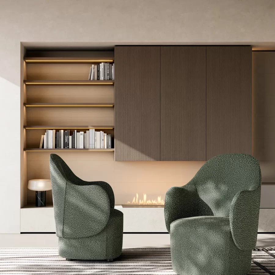Planka Armchair by Dall'Agnese, accent armchair, accent chair, 73 cm wide