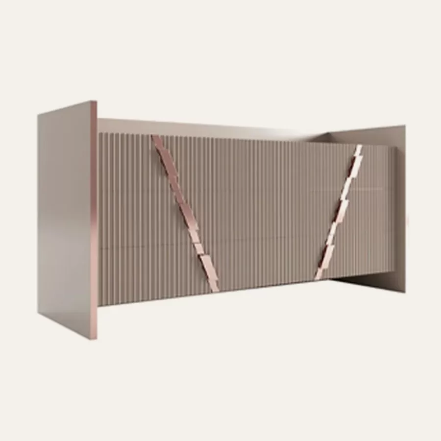 Mochi Dresser by Epoque, Italian furniture company for the bedroom, in gloss lacquer