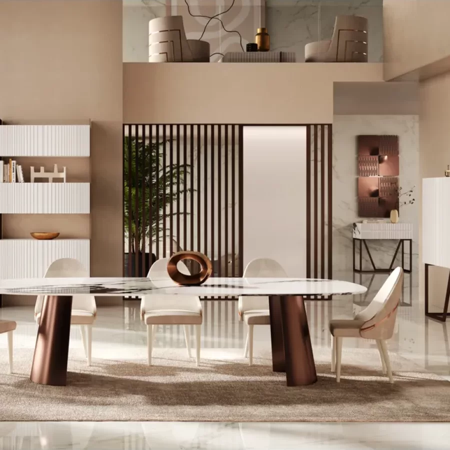 Onice Dining Table by Epoque, luxury Italian furniture for the dining room