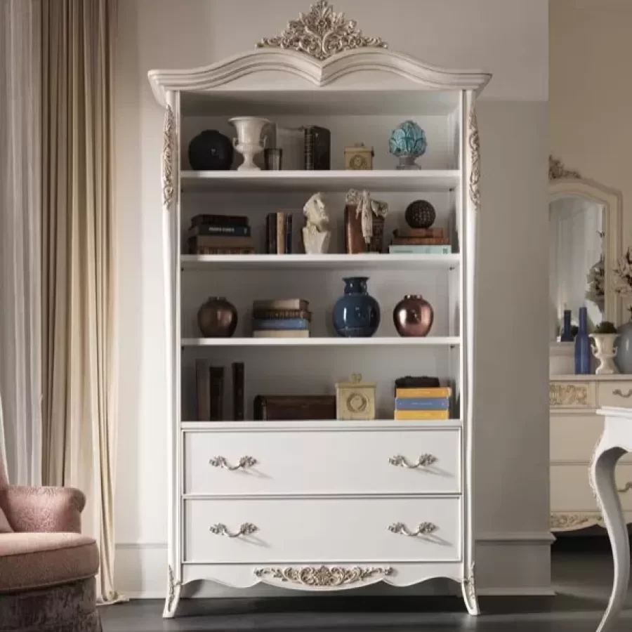 Gran Guardia Bookcase with Drawers by Francesco Pasi, bookcase, 130 cm wide