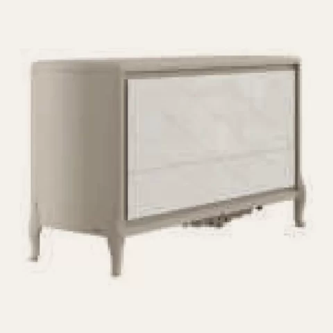 Ocean Chest of Drawers, Hand-carved touch-decor facade