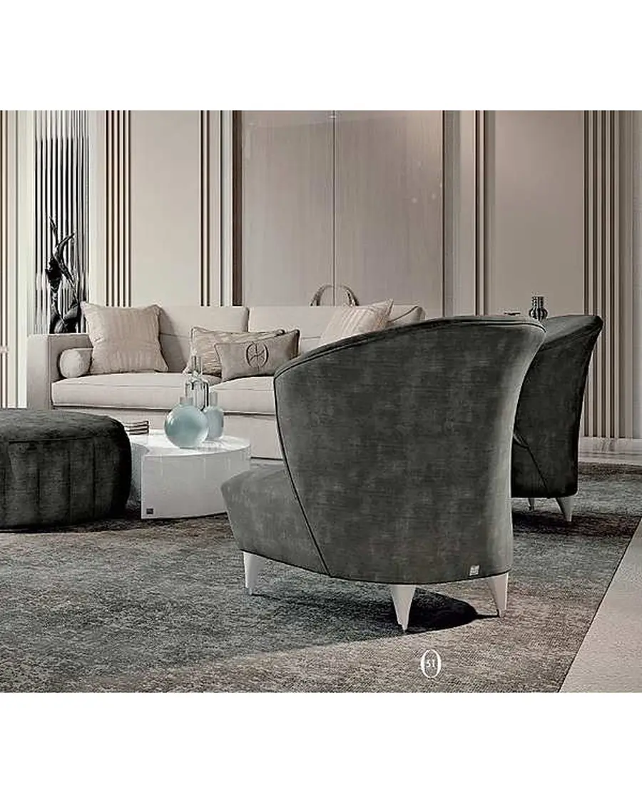 Ellipse sofa straight arms, Francesco Pasi, supplementary photo, photo 6 of 6