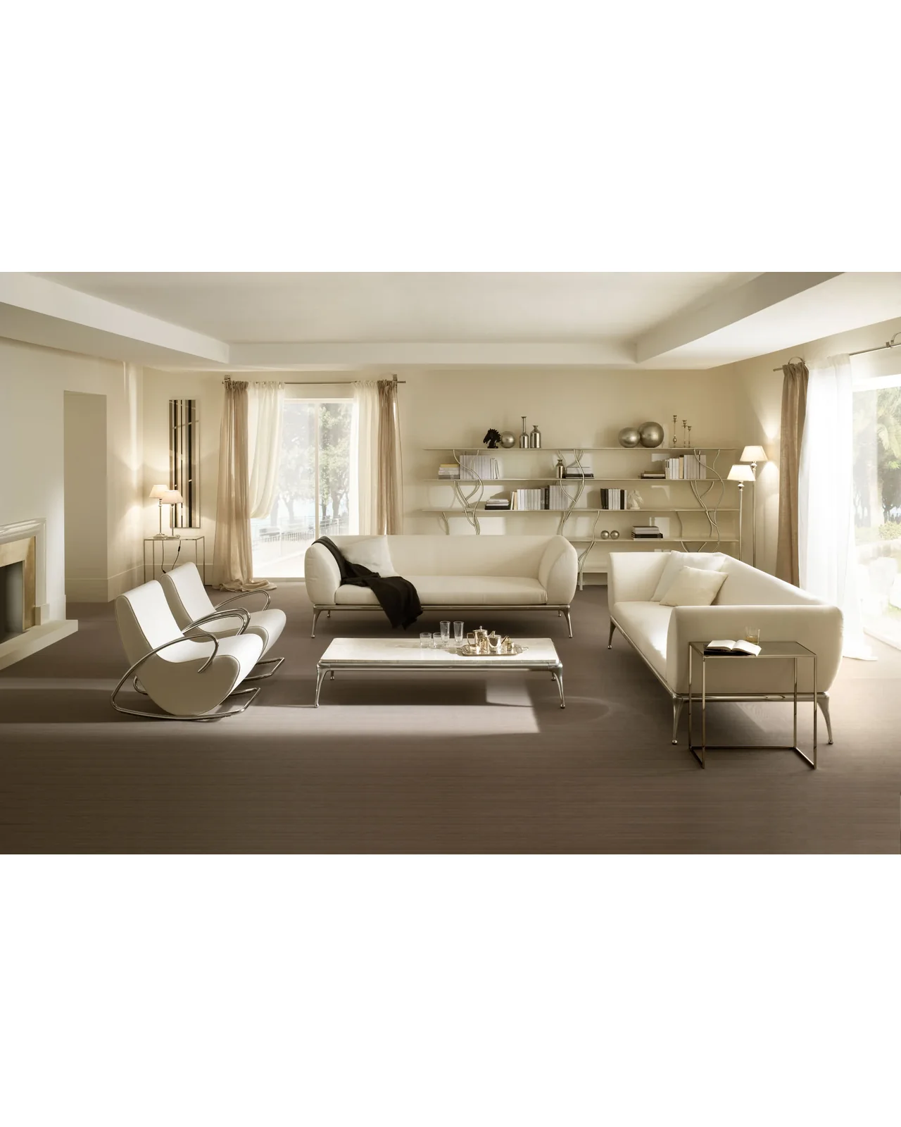 Albero bookcase by Cantori, in an interior setting, photo 3 of 6