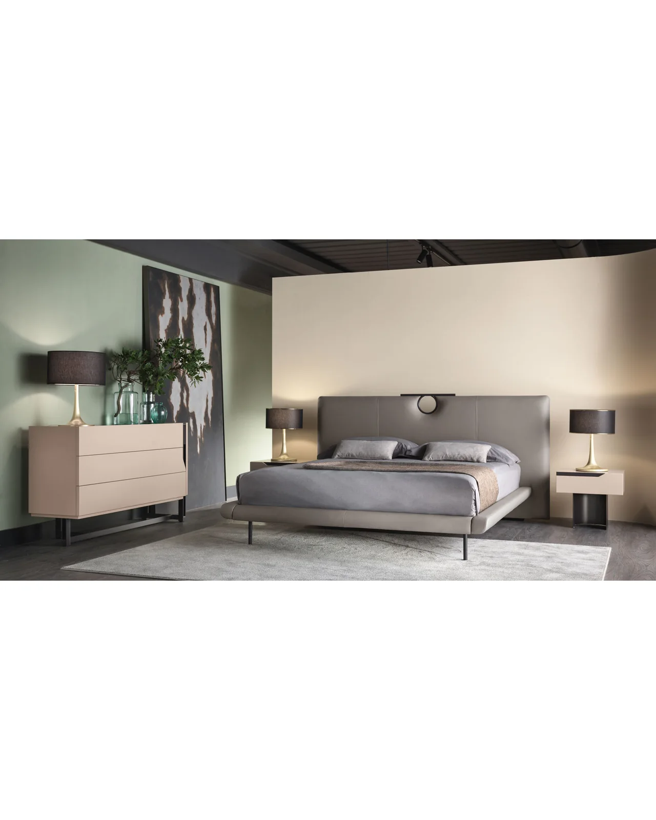 Bay 2 bed by Cantori, in an interior setting, photo 5 of 5, Nobili Design catalog