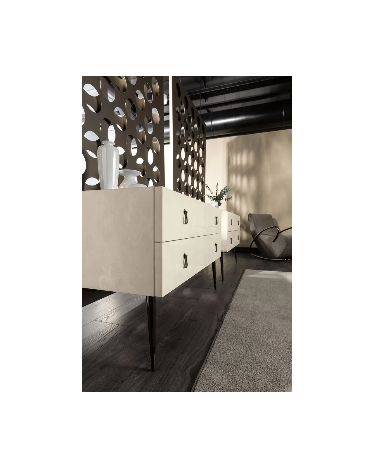 City chest of drawers by Cantori, in an interior setting, photo 3 of 3