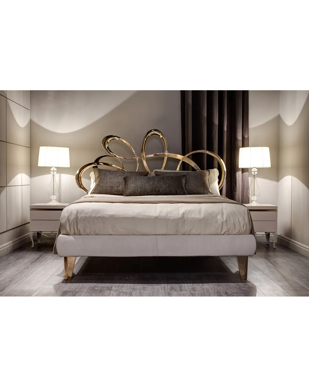 Letto Dolcevita di Cantori, in un ambiente arredato, foto 5 di 6