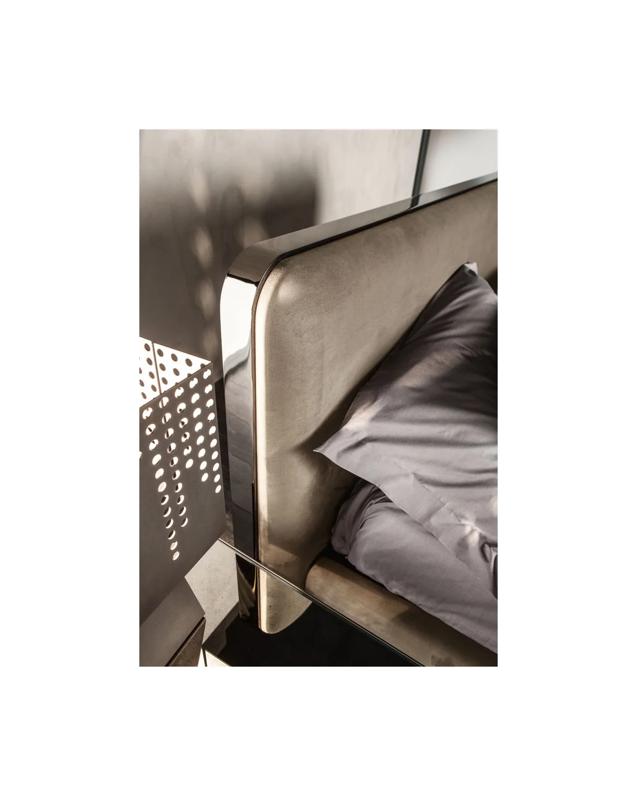 Letto Elvis di Cantori, in ambiente, foto 2 di 8, catalogo Nobili Design