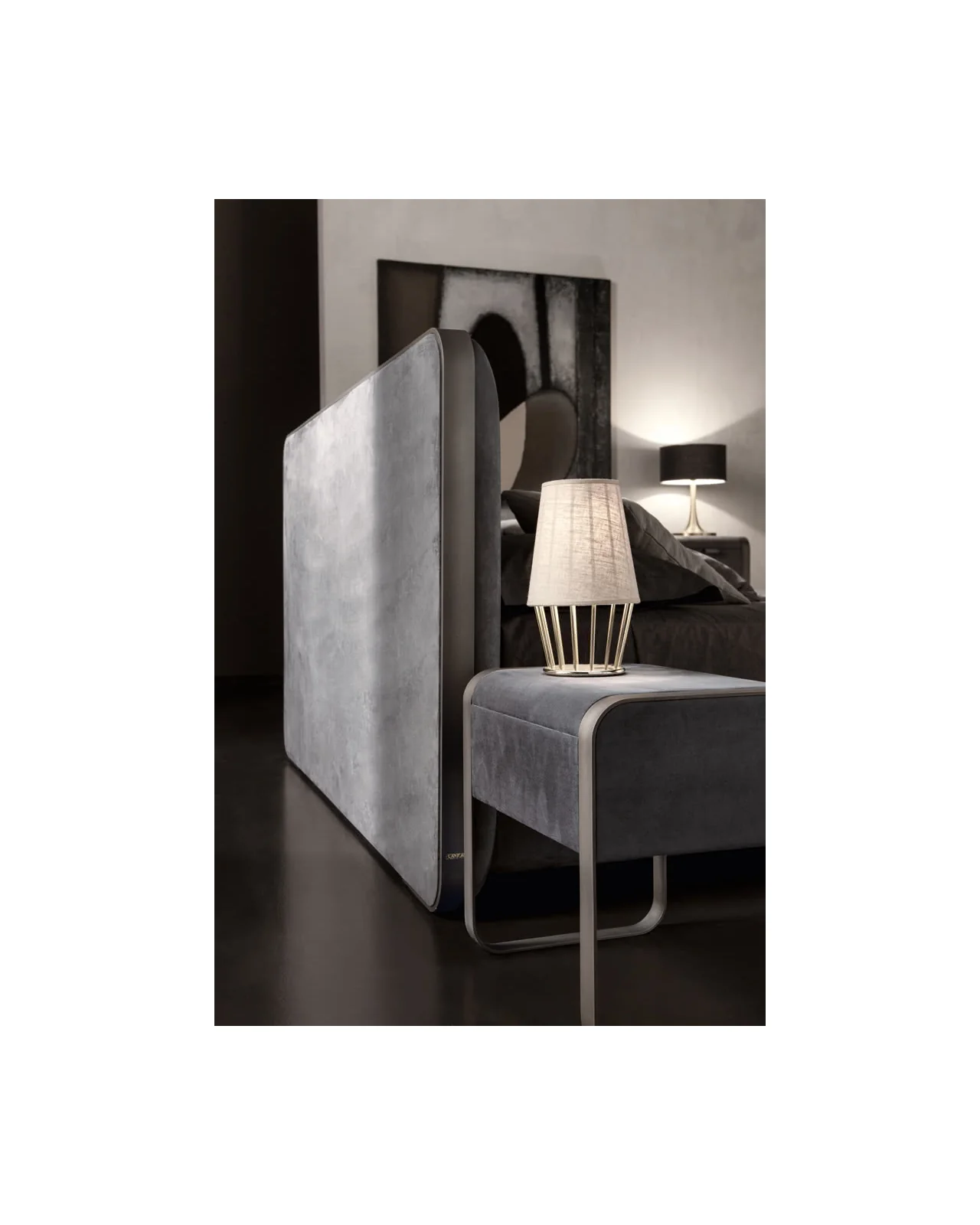 Letto Elvis di Cantori, in ambiente, foto 5 di 8, catalogo Nobili Design
