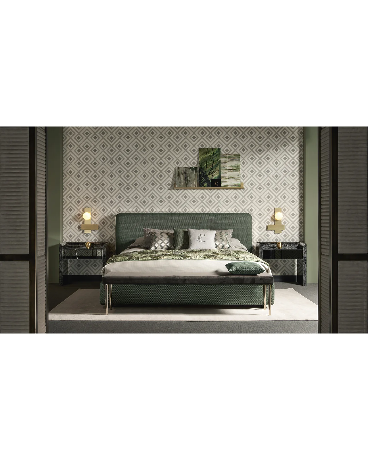 Letto Elvis di Cantori, in ambiente, foto 7 di 8, catalogo Nobili Design