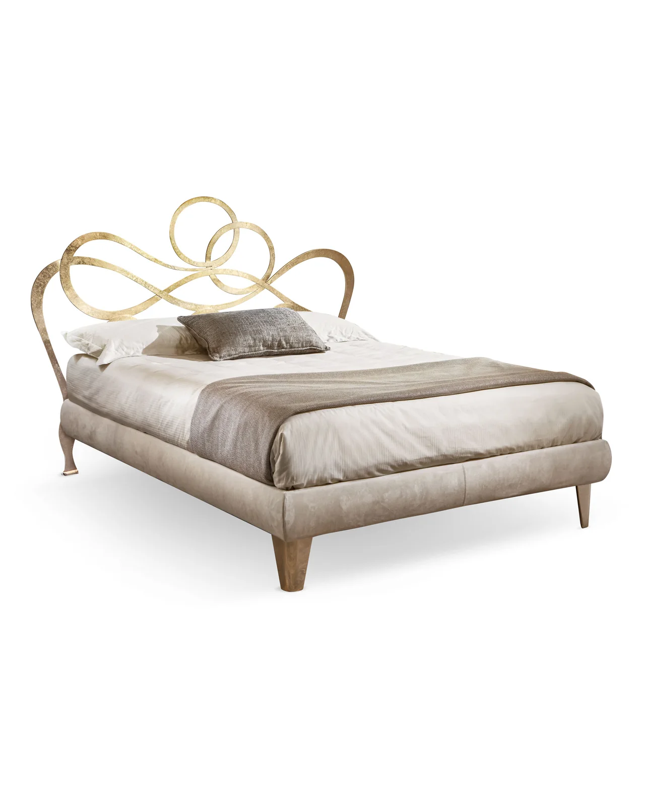 J'Adore Padded Frame bed by Cantori, studio view, photo 1 of 1