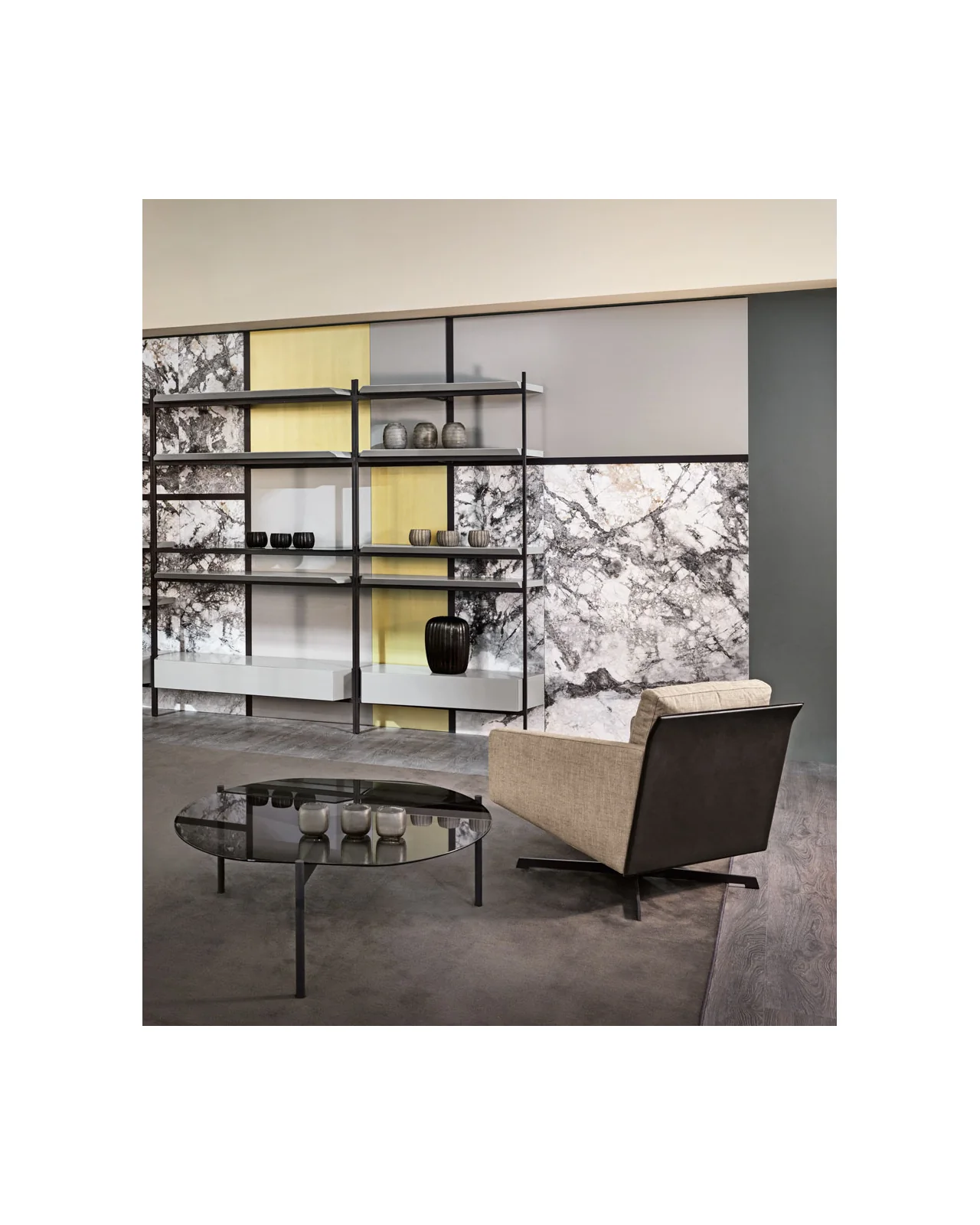 Johnson coffee tables by Cantori, in an interior setting, photo 4 of 6