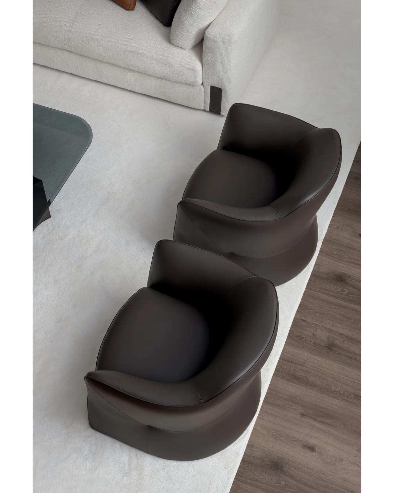 Karina armchair by Cantori, in an interior setting, photo 7 of 8