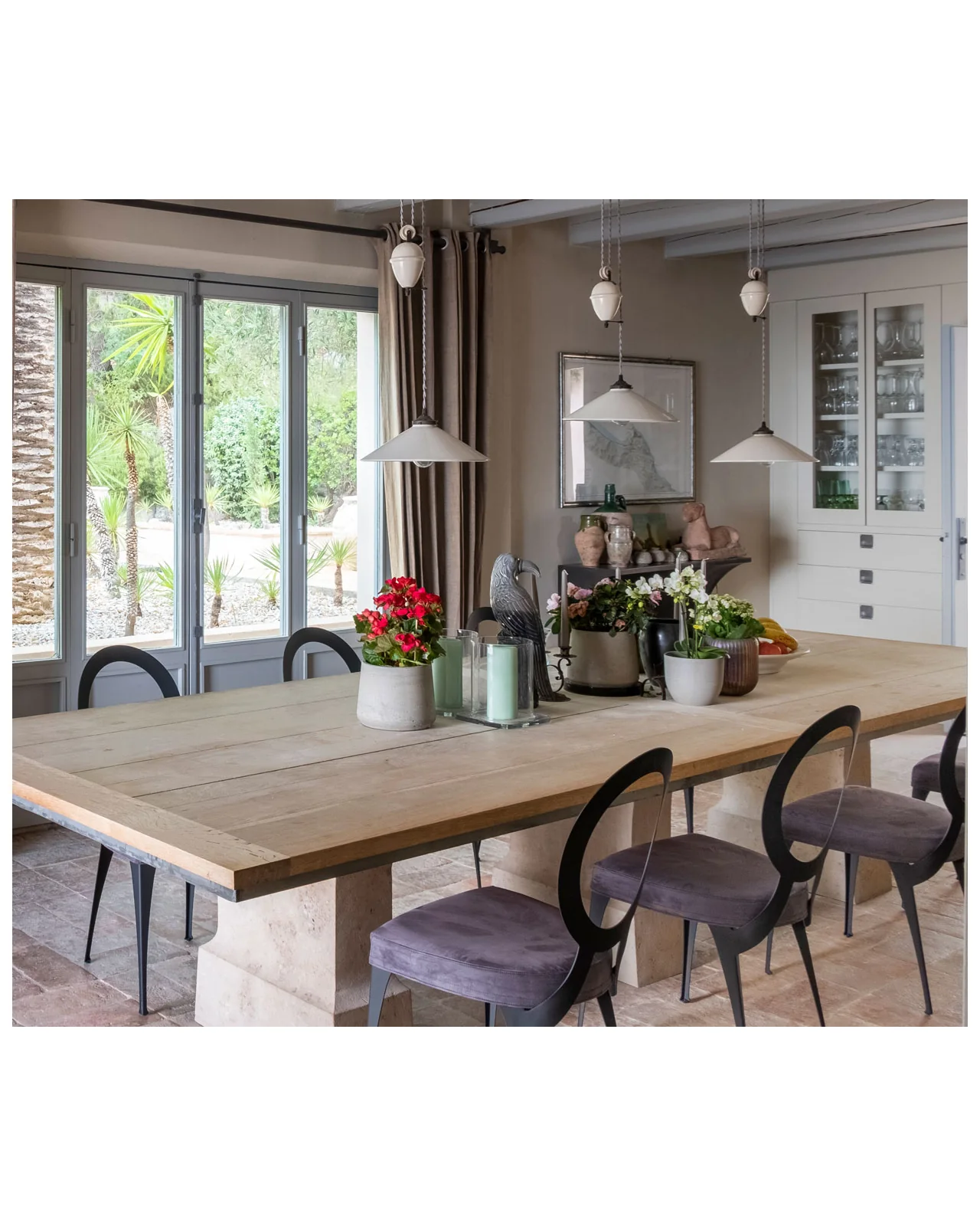 Miss Uncovered Backrest dining chair by Cantori, in an interior setting, photo 8 of 12
