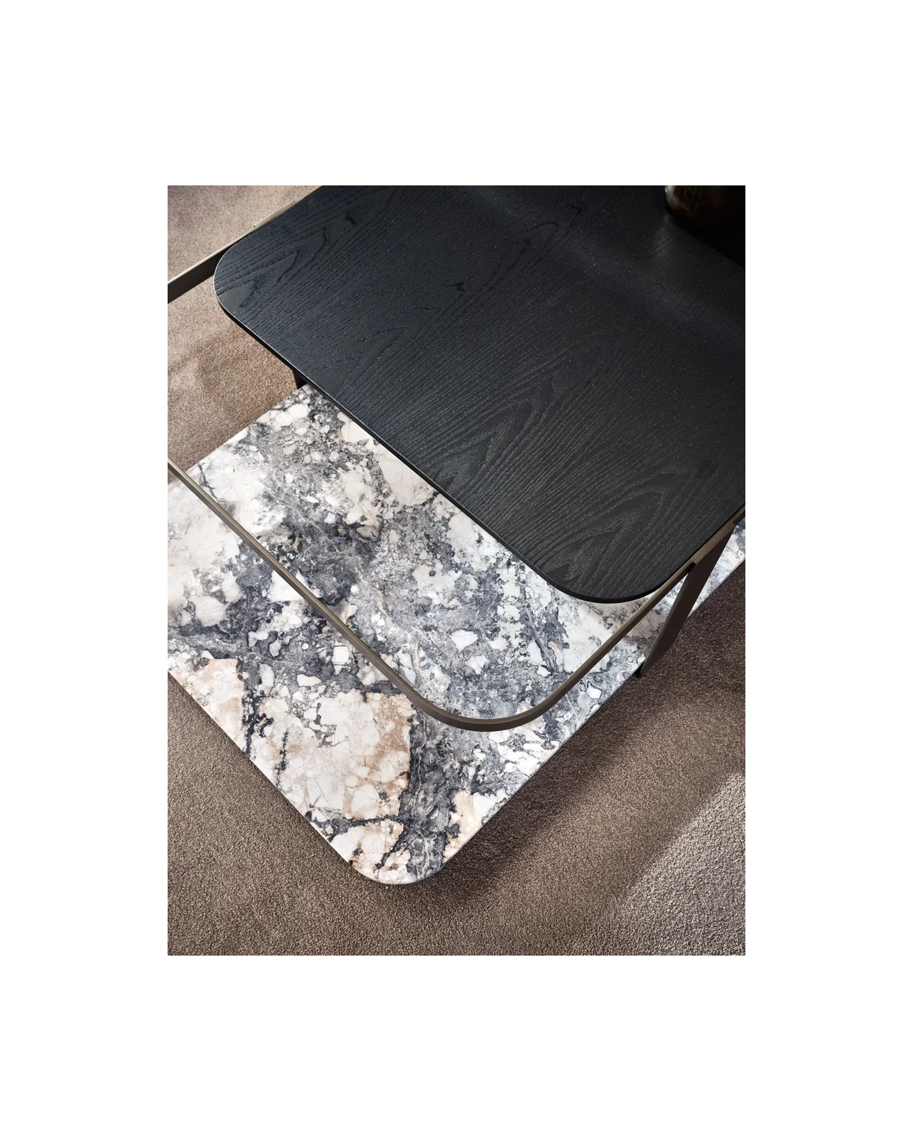 Montecarlo coffee table by Cantori, in an interior setting, photo 4 of 8