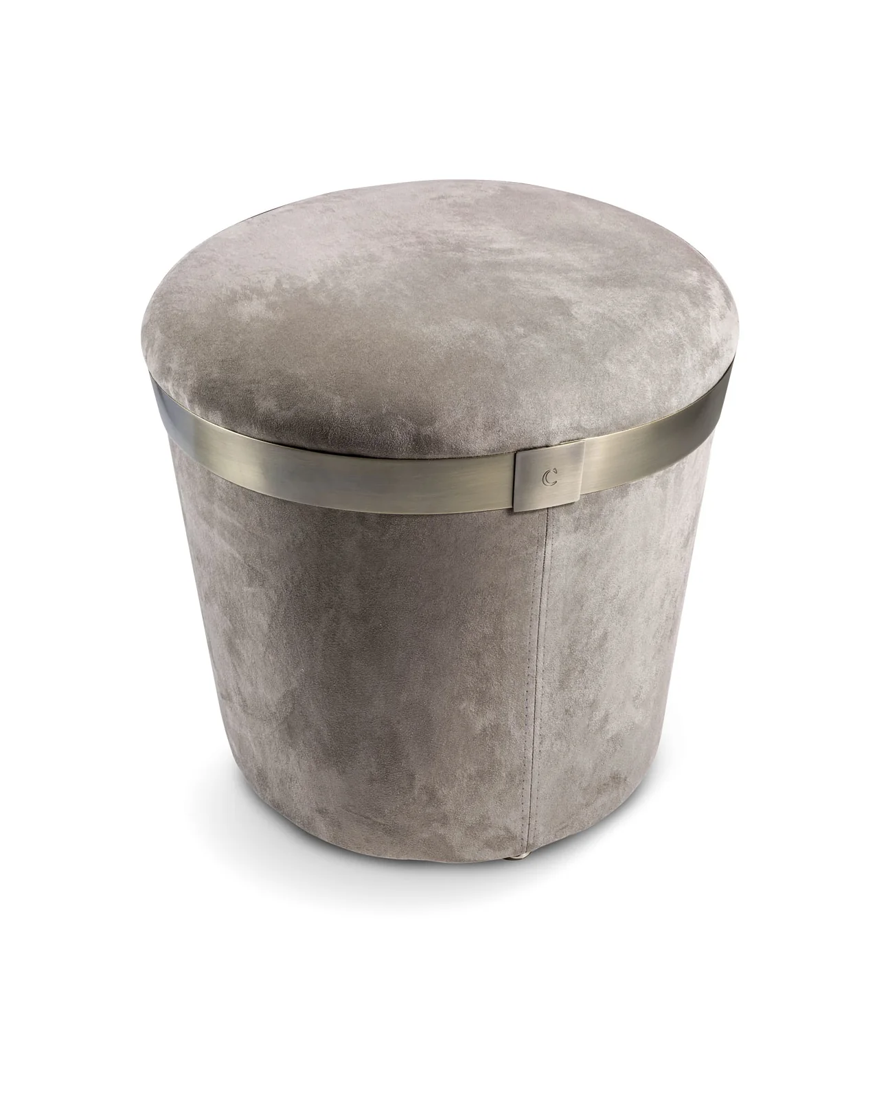 Pouf Portofino di Cantori, vista in studio, foto 1 di 3, catalogo Nobili Design