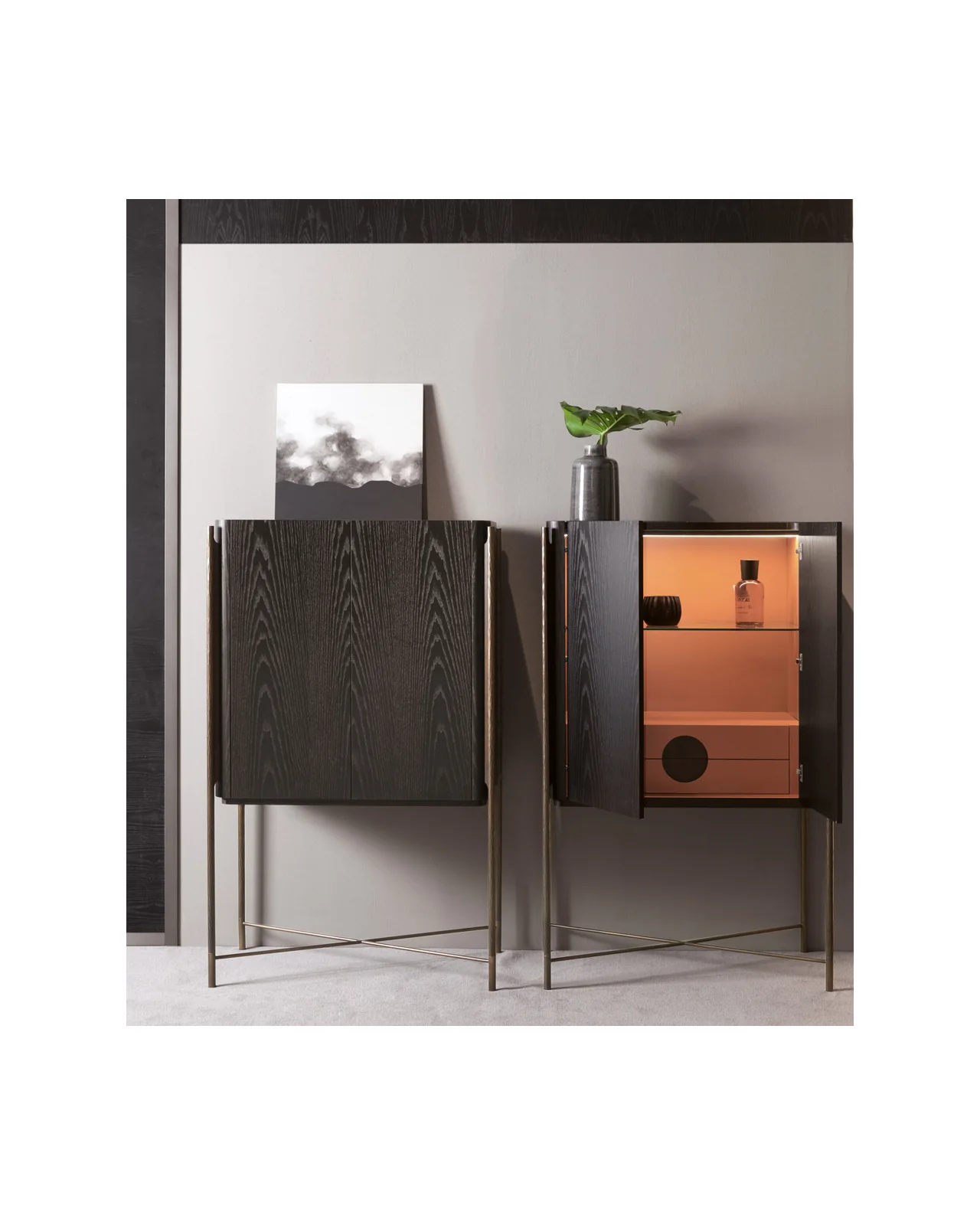 Shanghai cabinet by Cantori, in an interior setting, photo 4 of 4