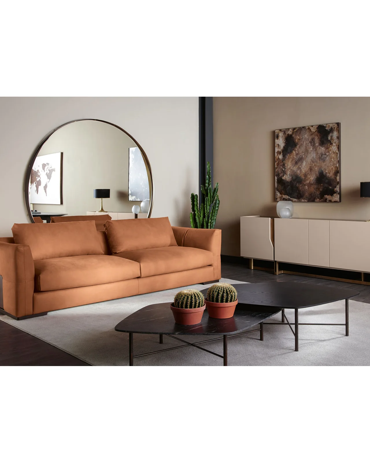 Shanghai coffee table by Cantori, in an interior setting, photo 3 of 7